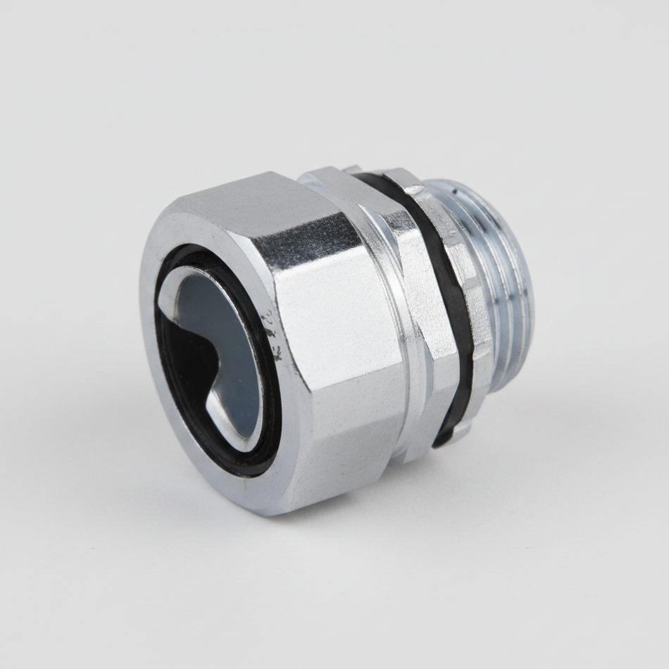 DPJ - STRAIGHT TYPE (FLEXIBLE TO BOX) CONNECTOR