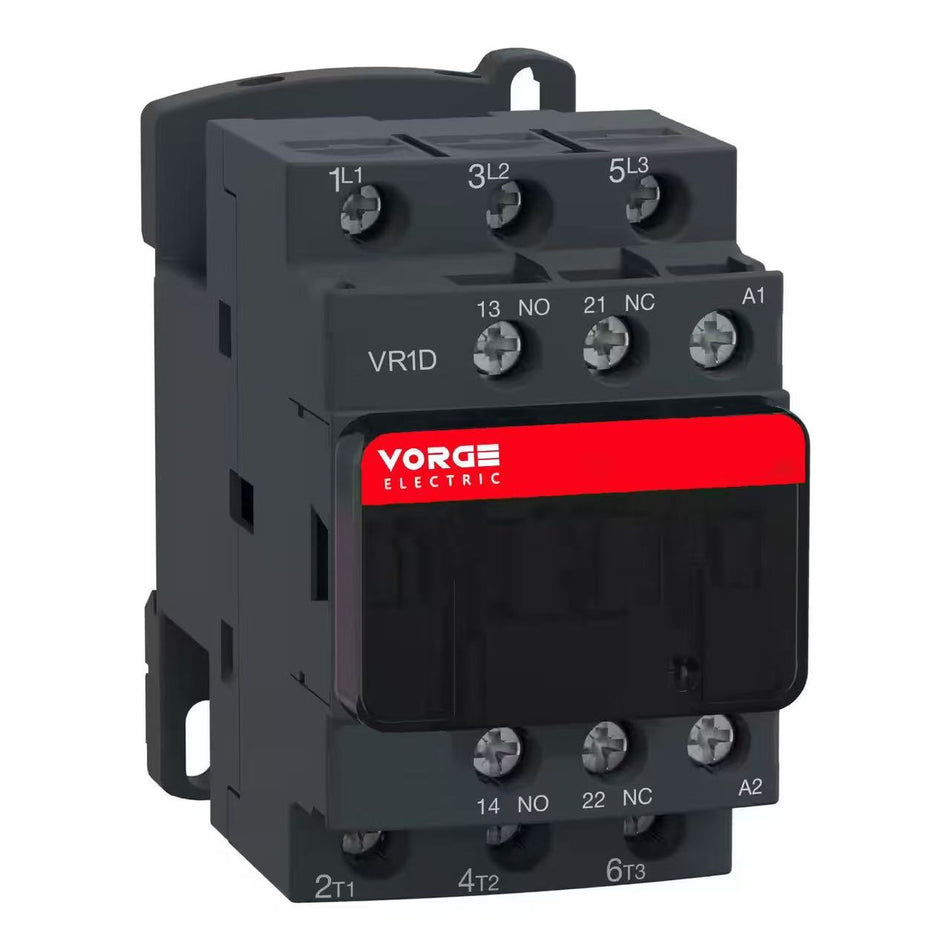 VR1D38 ( KONTAKTOR KAPASITOR 3 KUTUB ) Kontaktor Kontrol AC | Koneksi Standard