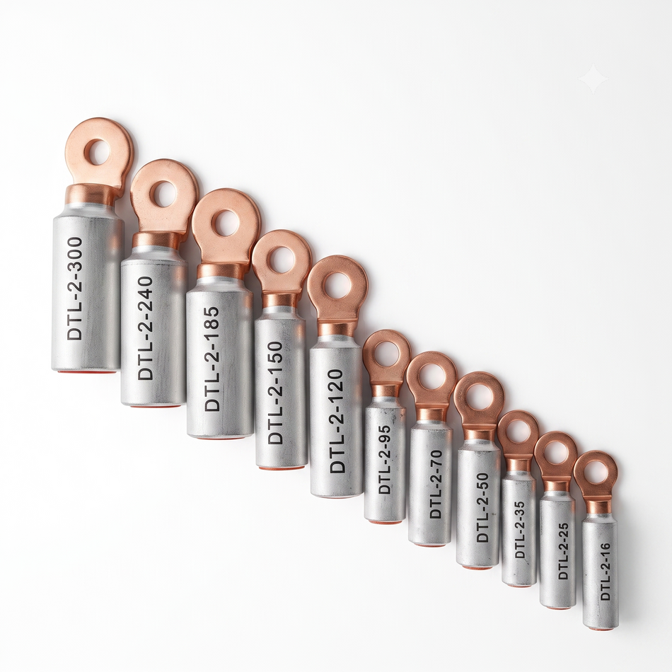 DTL 2 - SCUN BIMETAL AL - CU ( KONEKTOR KABEL )