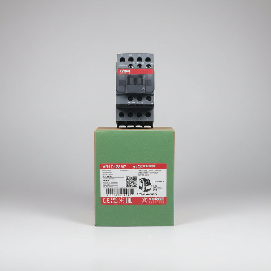 VR1D 128 ( KONTAKTOR KAPASITOR 4 KUTUB )